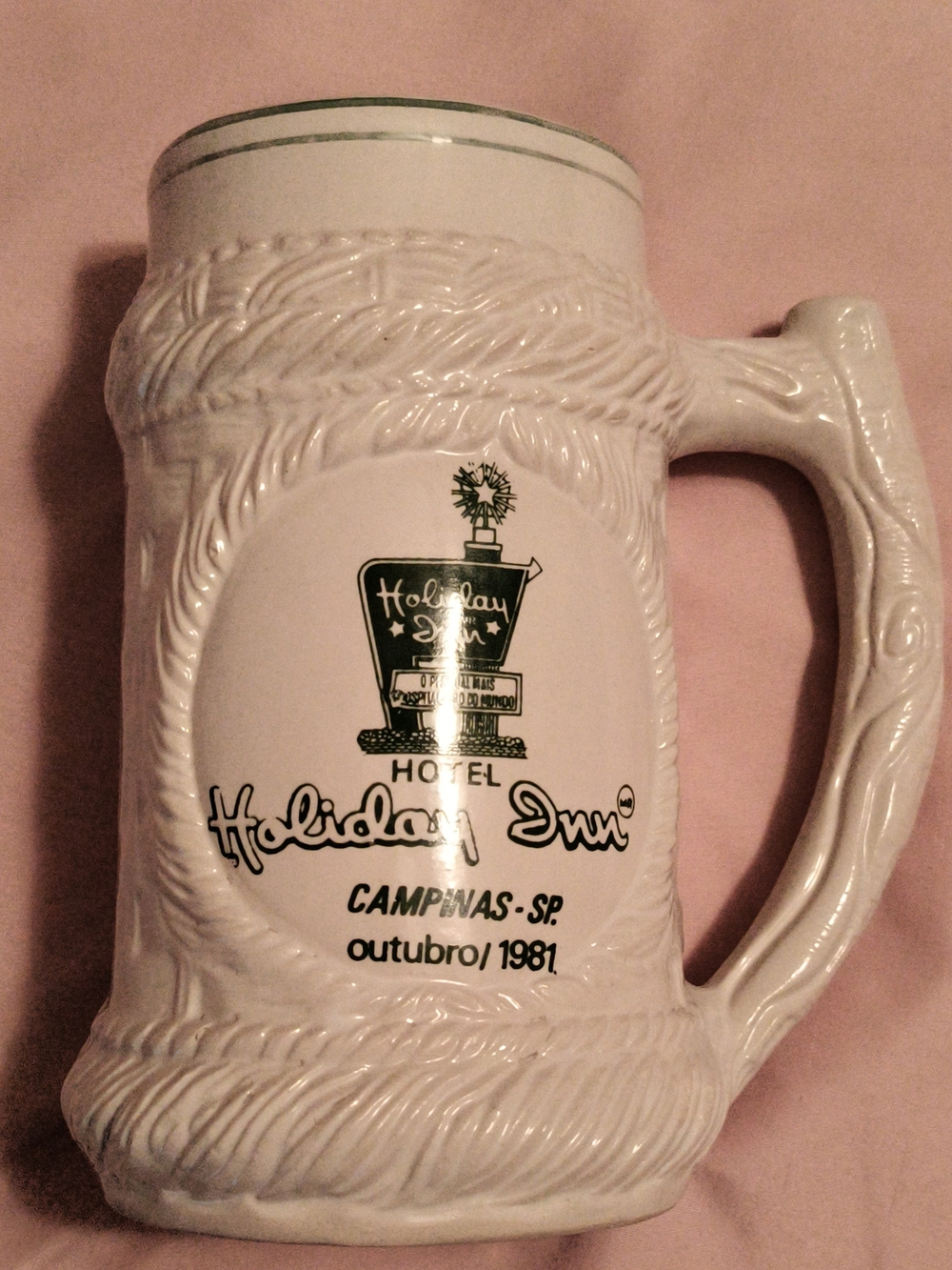 Vintage Holiday Inn Hotel Campinas - Sp 1981 Stein